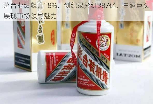 茅台业绩飙升18%，创纪录分红387亿，白酒巨头展现市场领导魅力