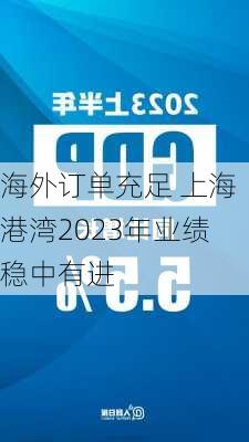 海外订单充足 上海港湾2023年业绩稳中有进