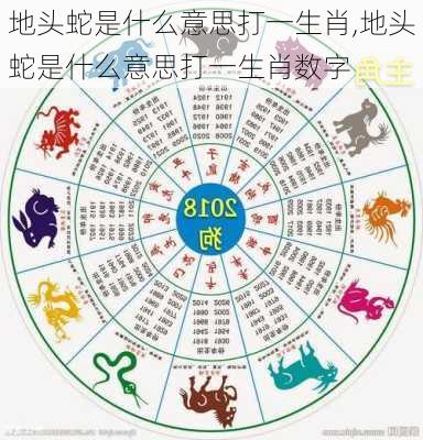 地头蛇是什么意思打一生肖,地头蛇是什么意思打一生肖数字