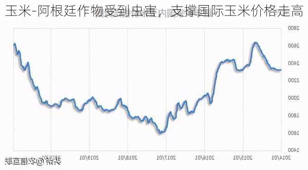 玉米-阿根廷作物受到虫害，支撑国际玉米价格走高