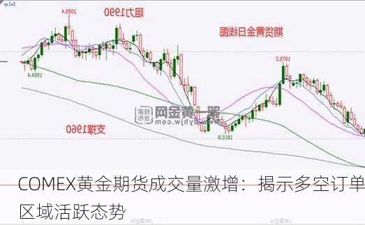 COMEX黄金期货成交量激增：揭示多空订单区域活跃态势