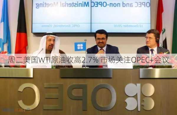 周二美国WTI原油收高2.7% 市场关注OPEC+会议