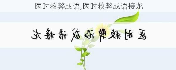 医时救弊成语,医时救弊成语接龙