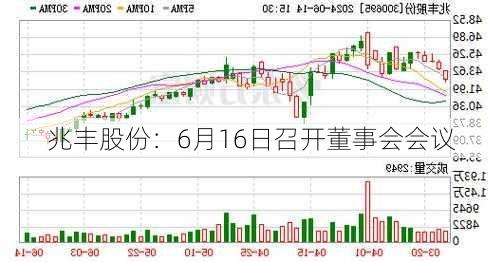 兆丰股份：6月16日召开董事会会议