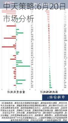 中天策略:6月20日市场分析