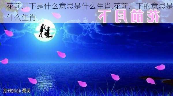 花前月下是什么意思是什么生肖,花前月下的意思是什么生肖