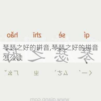 琴瑟之好的拼音,琴瑟之好的拼音怎么读