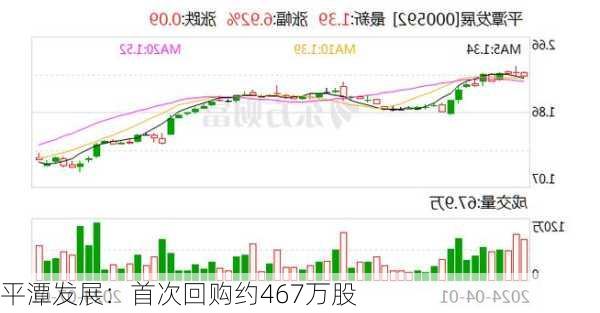 平潭发展：首次回购约467万股