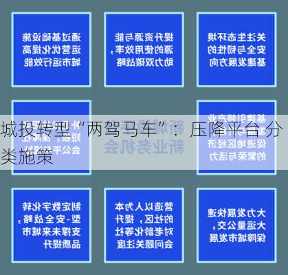 城投转型“两驾马车”：压降平台 分类施策