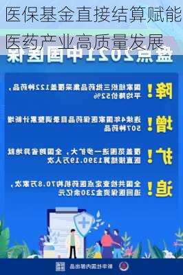 医保基金直接结算赋能医药产业高质量发展