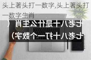 头上著头打一数字,头上著头打一数字生肖