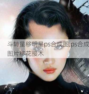 斗转星移明星ps合成图,ps合成图片移花接木