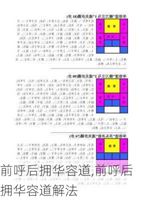 前呼后拥华容道,前呼后拥华容道解法