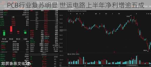 PCB行业复苏明显 世运电路上半年净利增逾五成