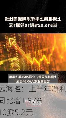 中远海控：上半年净利润同比增1.87% 拟10派5.2元