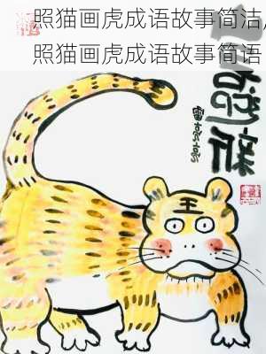 照猫画虎成语故事简洁,照猫画虎成语故事简语