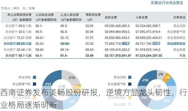 西南证券发布美畅股份研报，逆境方显龙头韧性，行业格局逐渐明晰