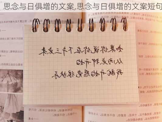 思念与日俱增的文案,思念与日俱增的文案短句