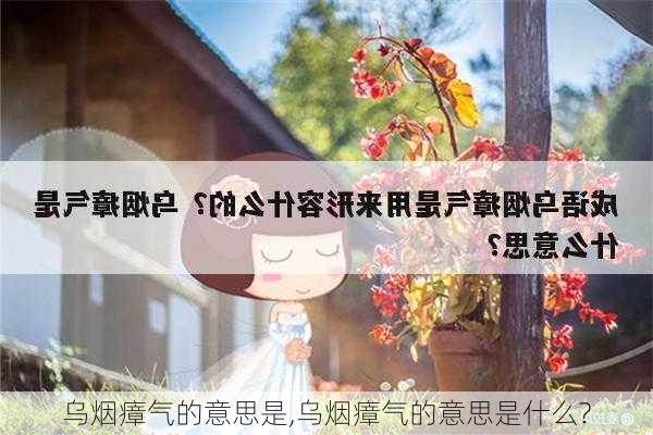 乌烟瘴气的意思是,乌烟瘴气的意思是什么?