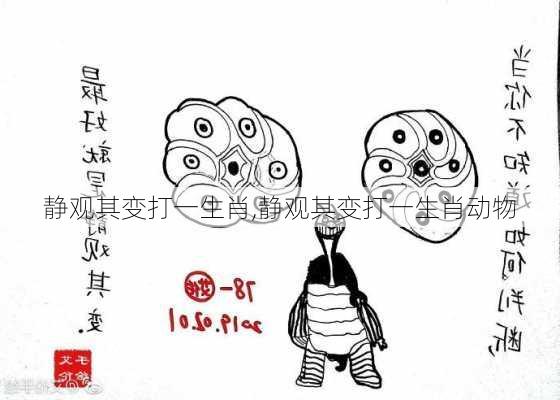 静观其变打一生肖,静观其变打一生肖动物