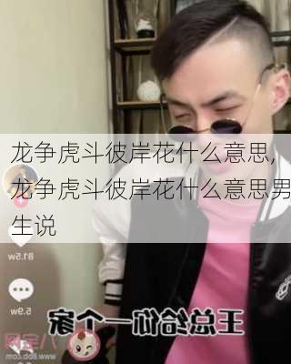 龙争虎斗彼岸花什么意思,龙争虎斗彼岸花什么意思男生说