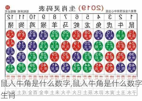 鼠入牛角是什么数字,鼠入牛角是什么数字生肖