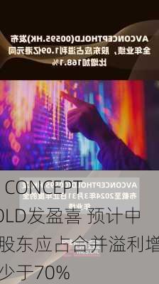 AV CONCEPT HOLD发盈喜 预计中期股东应占合并溢利增长不少于70%